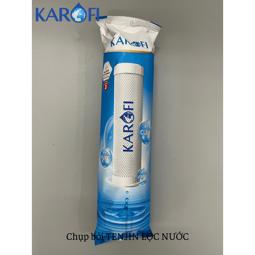 Bộ 3 lõi lọc nước Karofi 123 CTO(Lõi 2 CTO Lưới)  Karofi Livotec- Dùng Cho Model S-S038, O-P1310, KAQ-U05P95, U95 (cũ)
