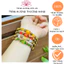 Vòng tròn đơn bằng trầm hương tốc8mm tự nhiên mix Charm Omani đủ màu-Thanh lịch-Tự nhiên và Đep-Trầm hương Hôi An