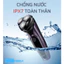 Máy cạo râu có tông đơ tỉa tóc 3 lưỡi SID RS307/RS308 chống nước iPX7 toàn thân và lưỡi thay thế chính hãng