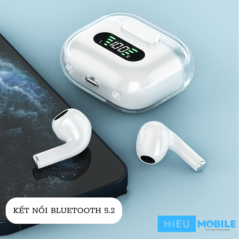 Tai nghe không dây nắp trong suốt M16 Pro