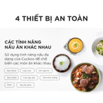Nồi cơm điện tử Cuckoo 1,8L CR-1020F - Bảng điều khiển LED - Lòng nồi chống dính - Chất lượng Hàn Quốc - Hàng chính hãng — ảnh 6