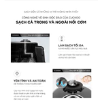 Nồi cơm điện tử áp suất cao tần Cuckoo 1.8 lít CRP-HUS1000F màu đỏ- lòng nồi chống dính cao cấp phủ Xwall Black — ảnh 4