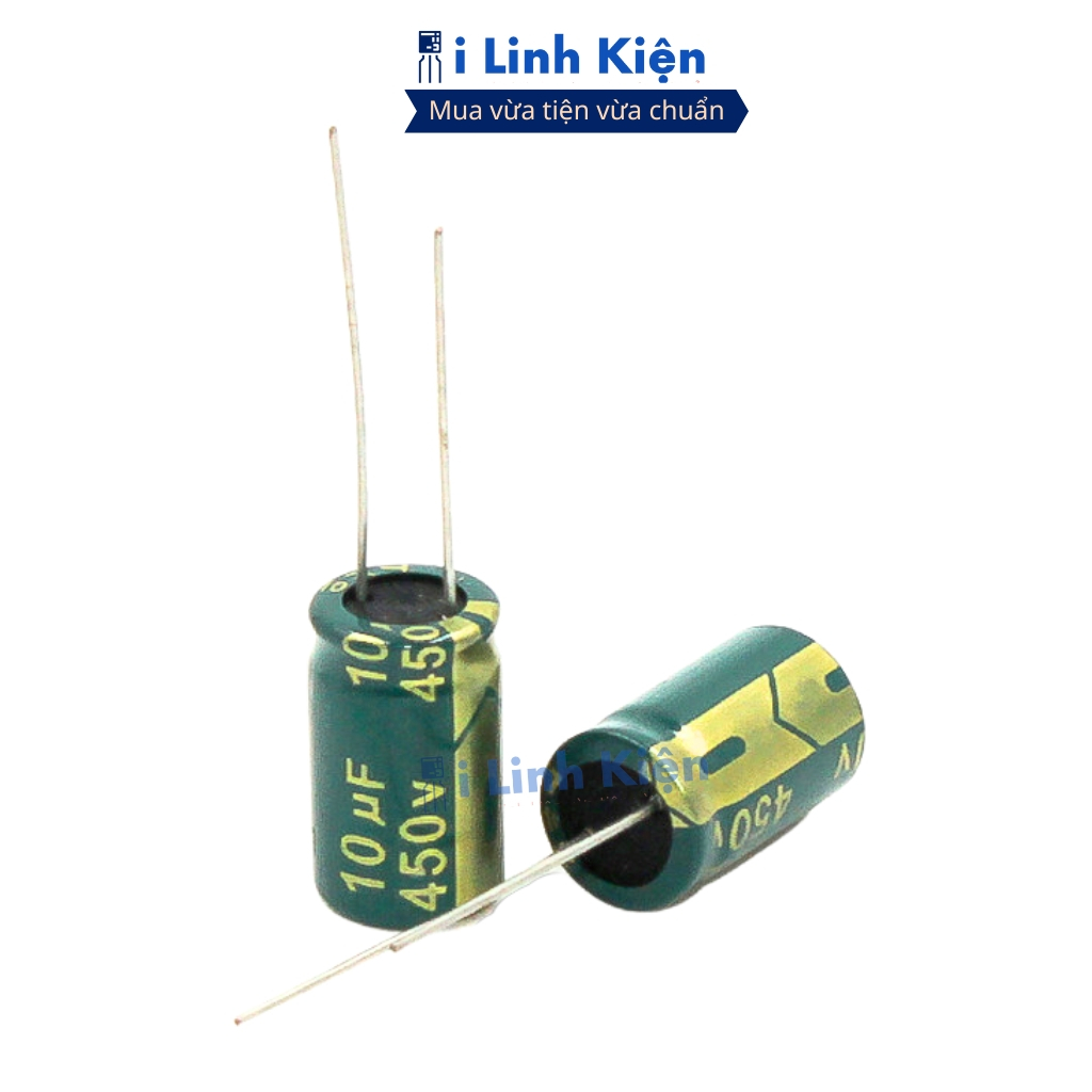 Tụ hóa 450V 10UF chất lượng cao ilinhkien.