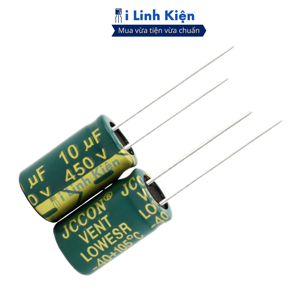 Tụ hóa 450V 10UF chất lượng cao ilinhkien.