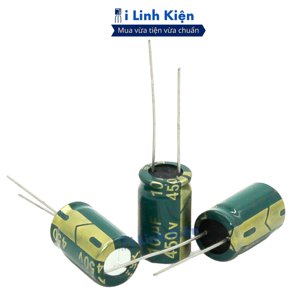 Tụ hóa 450V 10UF chất lượng cao ilinhkien.