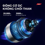Máy hút bụi cầm tay không dây đa năng JETZT XS25, 6 tầng lọc bụi, lực hút mạnh 20.000PA Hàng New Like Cũ 90% — ảnh 7