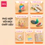 Bút Sơn Acrylic Marker 2 Đầu Deli Bút Màu Acrylic Ngòi Chóp + Brush - Vẽ Mọi Chất Liệu Chống Nước