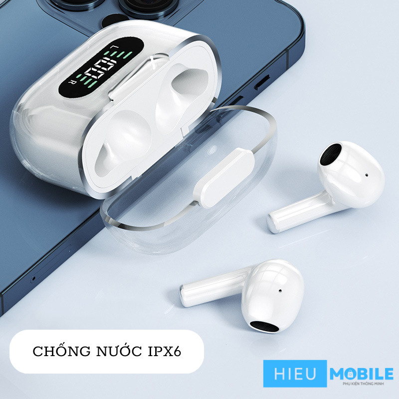 Tai nghe không dây nắp trong suốt M16 Pro