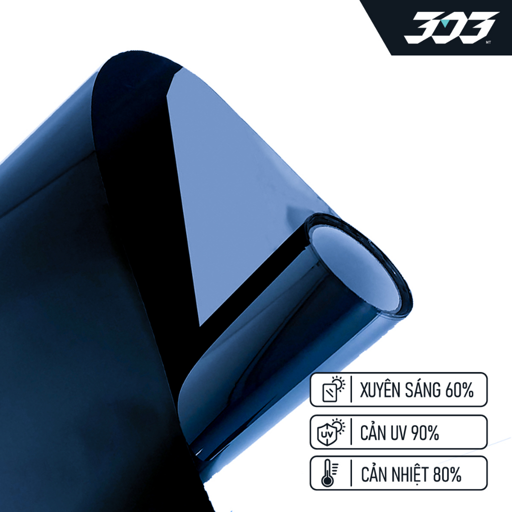Decal dán kính chống nắng nóng UV, phim cách nhiệt, decaL phản quang