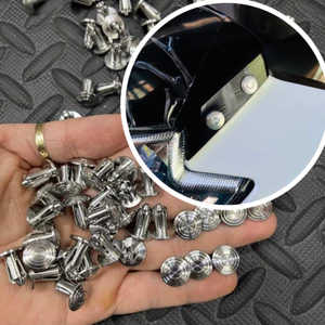 DIAMOND SALAYA - NÚT BẤM DÀN ÁO INOX 304 CHO CÁC LOẠI XE GẮN MÁY