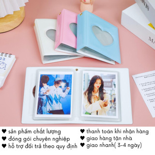 Album Ảnh Mini Đựng Lomo Card 6x9 Bo Góc Idol Thần Tượng Dạng Sổ Timo VPBL20