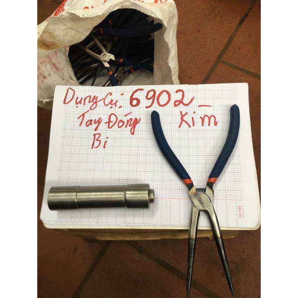 Kìm gắp phe bi đũa 6902, cupen phanh dầu đĩa, cây đóng bi 6902 | Shopee ...
