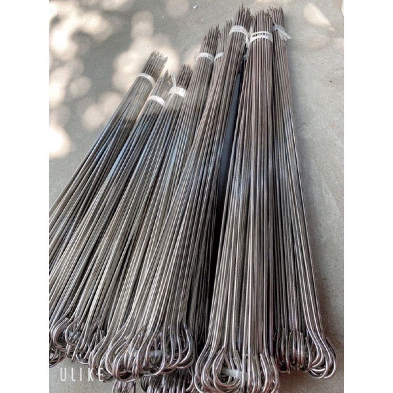 Combo 20 Que xiên inox nướng thịt dài 40cm, 50cm,60cm và 70cm | Shopee ...
