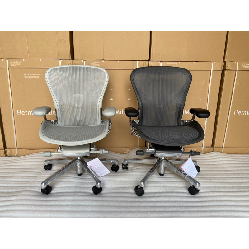 [Chính Hãng- Bảo Hành 12 Năm] Ghế Công Thái Học Herman Miller Aeron 2 chất liệu cao cấp, siêu êm ái, bảo vệ tối đa cột s