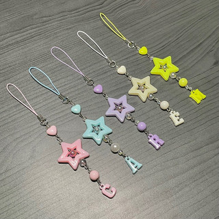 Móc Khóa 𝑭𝒂𝒏𝒄𝒚 𝑪𝒖𝒔𝒕𝒐𝒎 𝑲𝒆𝒚𝒄𝒉𝒂𝒊𝒏𝒔 - Dây đeo Điện Thoại Custom Theo Tên Keyring Nhiều Màu