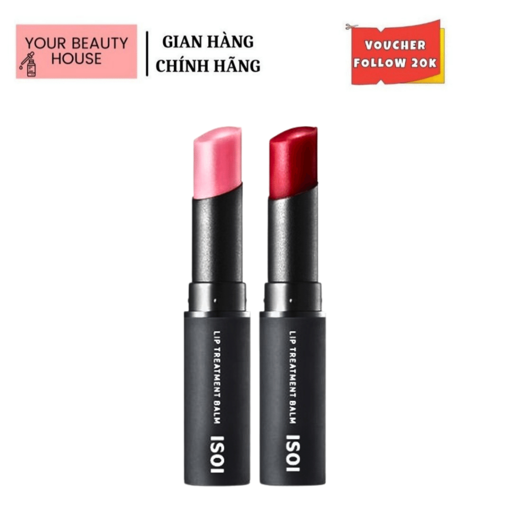 [Made in Korea] Son Khử Thâm Isoi Bulgarian Rose Lip Treatment Balm