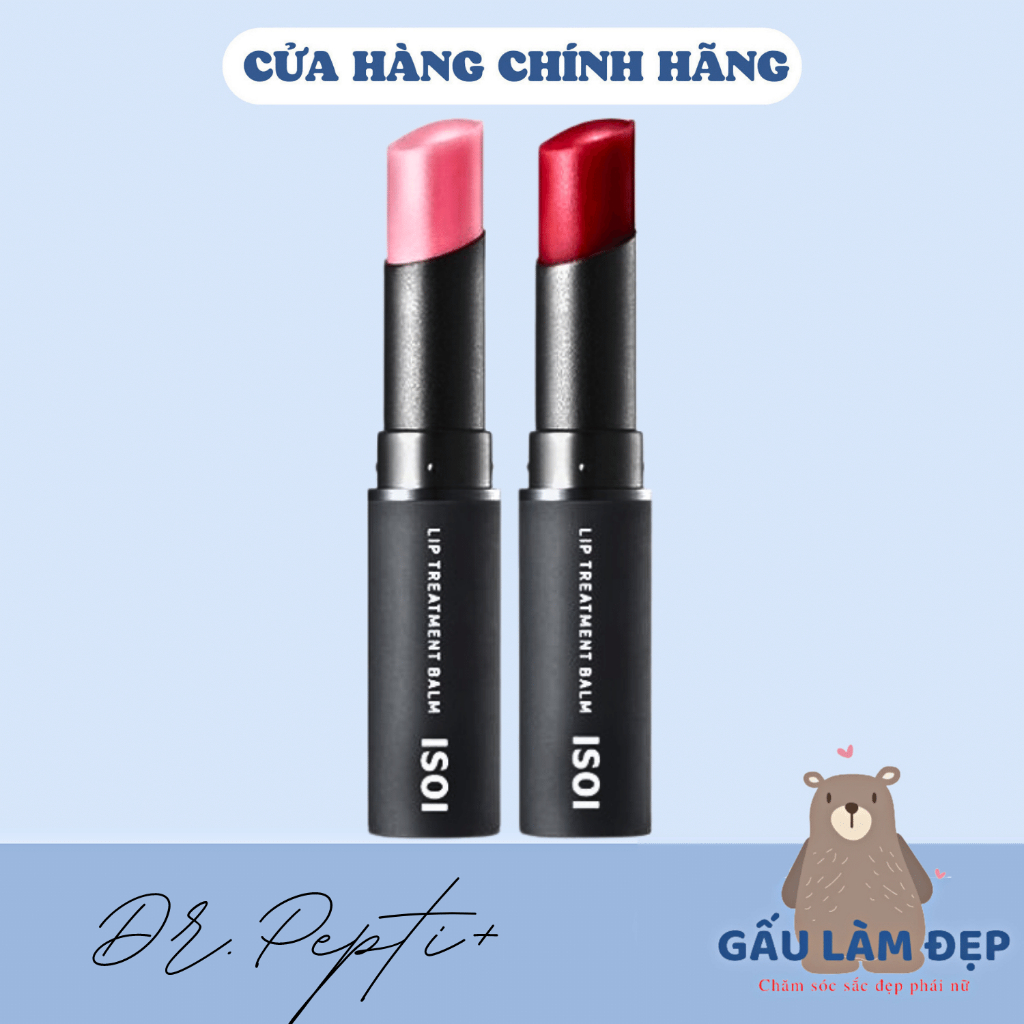 Son khử thâm Isoi Bulgarian Rose Lip Treatment Balm son dưỡng khử thâm