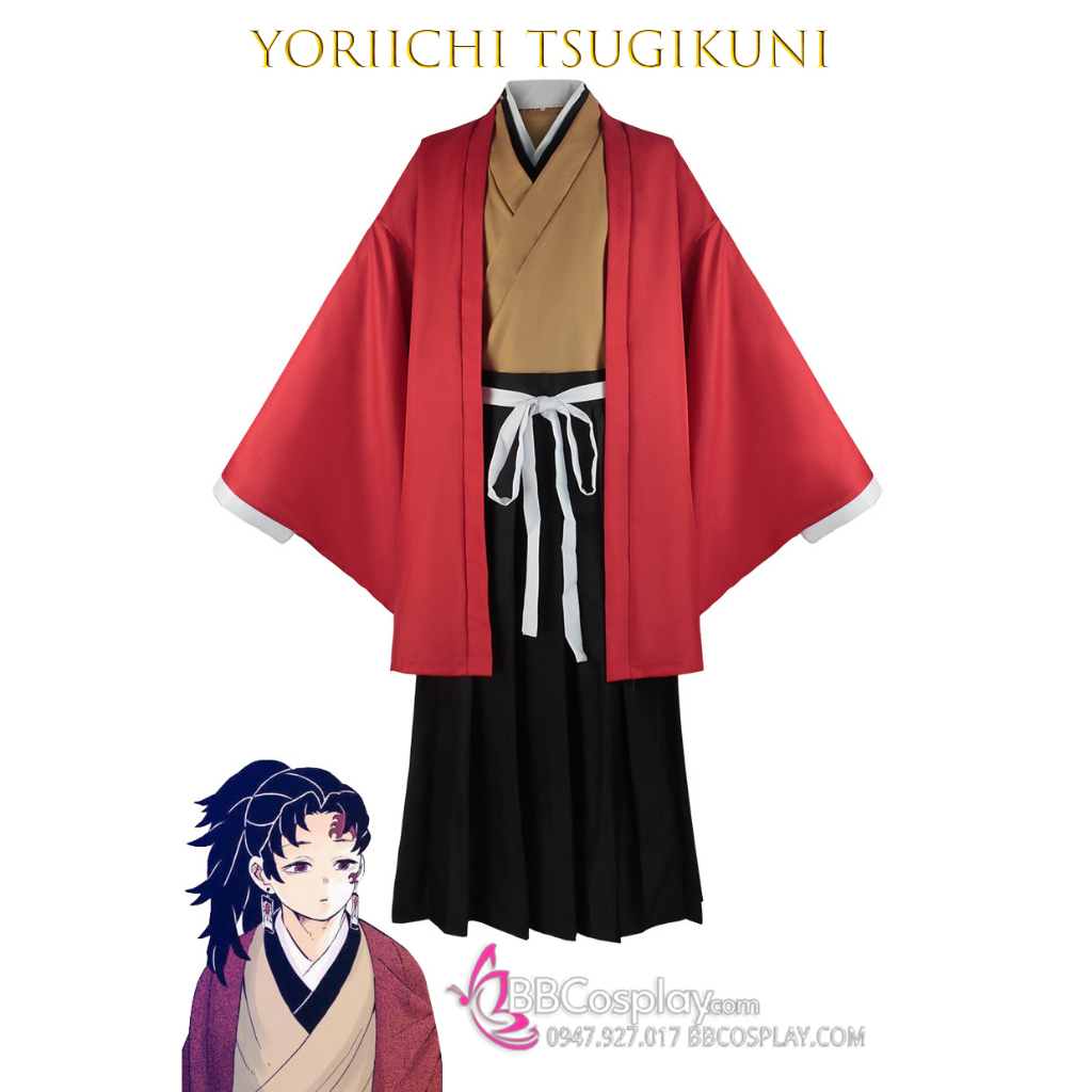 Trang Phục Cosplay Yoriichi Tsugikuni - Kimetsu No Yaiba - 16107 ...