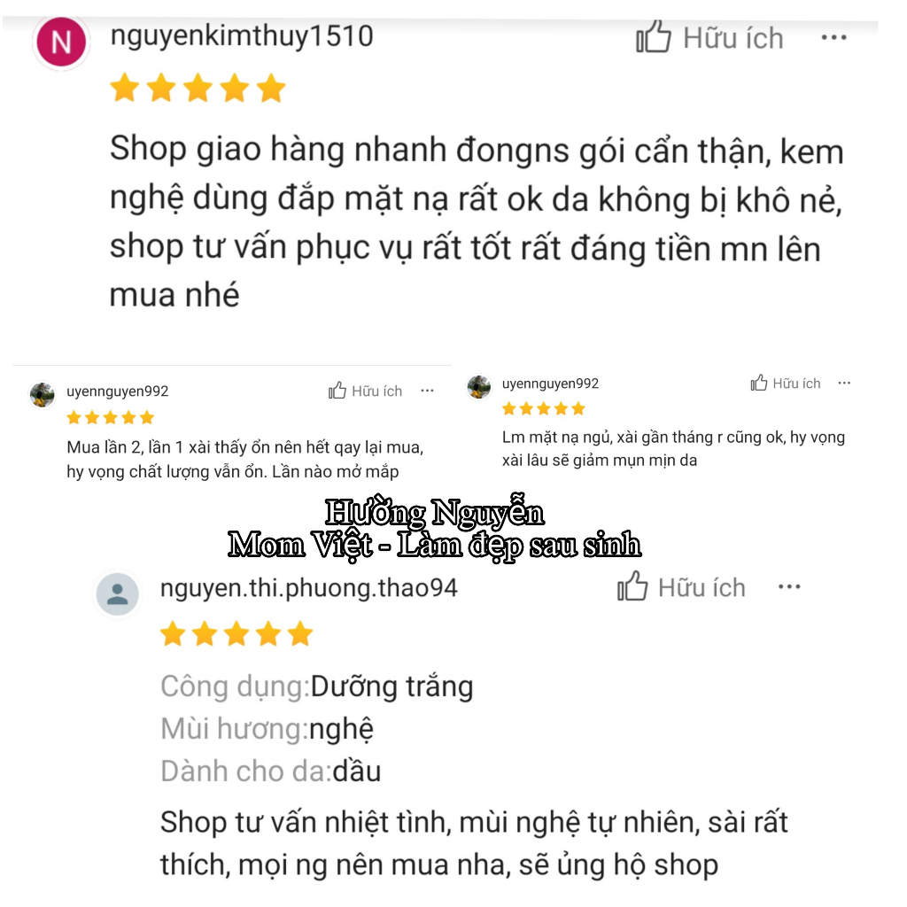 KEM NGHỆ SỮA ONG CHÚA (HANDMADE)