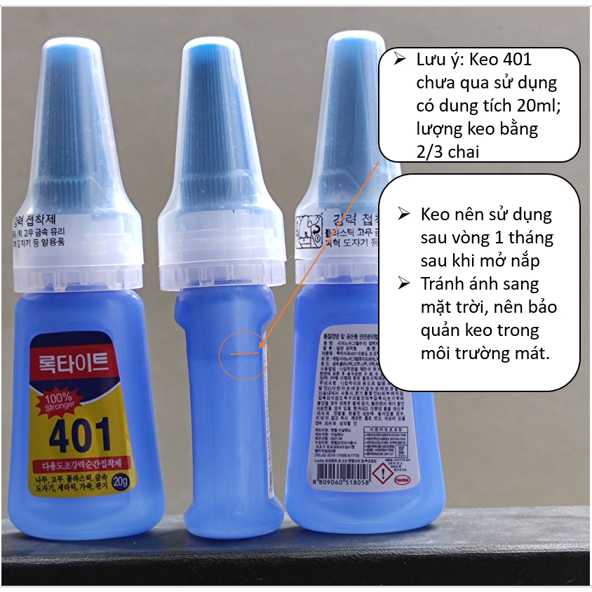 Keo Dán Móng 401 Nail, Hũ Keo Dán Móng Siêu Chắc Cao Cấp [ Bình An ]