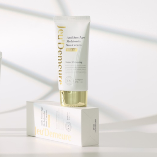[SALE] Kem chống nắng Nâng Tone - Jeu'Demeure Anti sun:age Melationin Sun Cream Tone-up