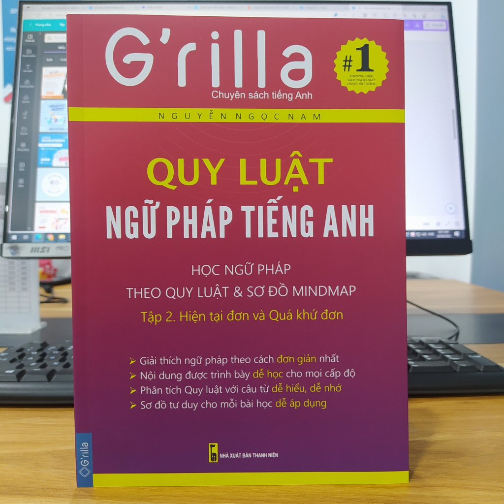 Ảnh Sách Quy luật ngữ pháp tiếng Anh Grilla Tập 2. Thì hiện tại đơn & Quá khứ đơn 3