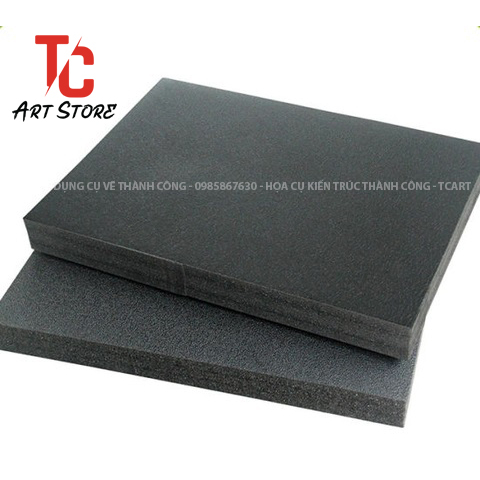 Bìa Đen làm mô hình kiến trúc Foam - Tấm Fomex MÀU ĐEN dày 2mm/3mm/5mm ...