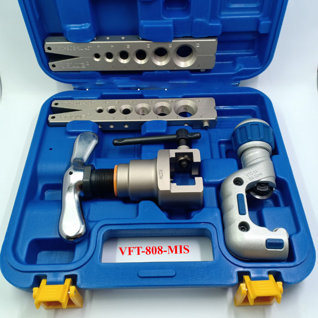 Bộ lã - loe ống đồng VALUE VFT-808-MIS 2 kẹp kèm dao cắt | Shopee Việt Nam