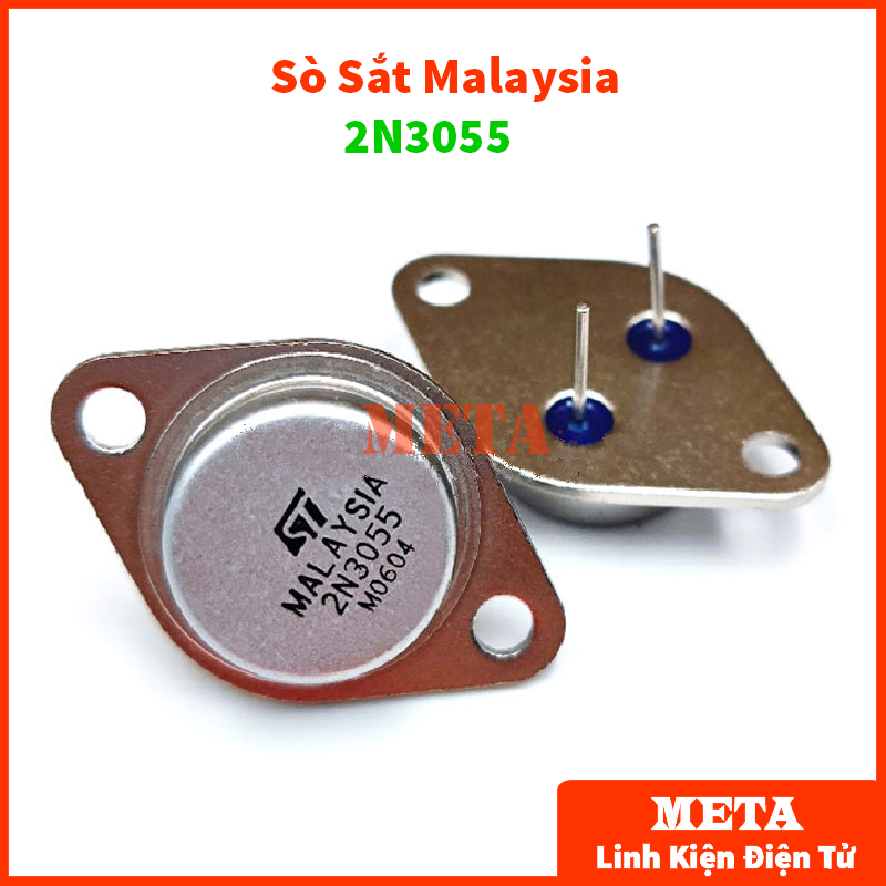 thumbnail interactive-video image 1 of 10PCS 2N3055 TO-3 Power Transistor - 15A 60V NPN Silicon By ICMarket2009 1 of 1