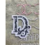 patch vải nhiệt thêu là ủi logo hình thời trang chữ diorrr