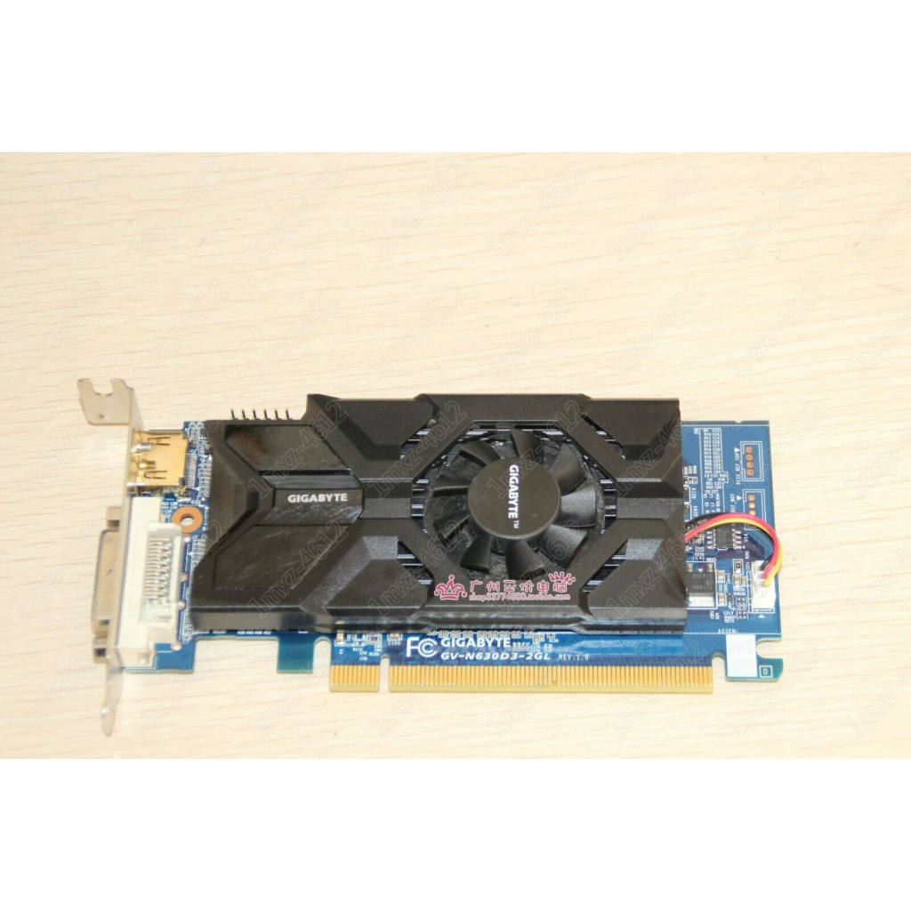 GIGABYTE GV-N630-2GI (NVIDIA GeForce GT 630, 2 GB, GDDR3, 128-bit, PCI ...