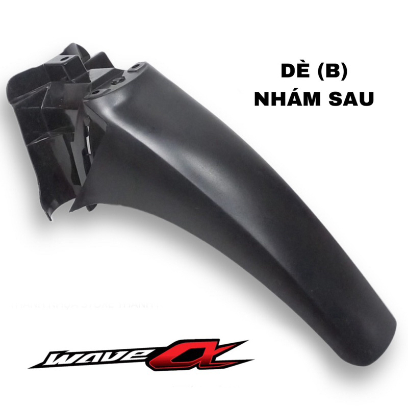 Dàn áo wave - 6 món nhựa nhám Wave Rs/Wave A50/A100/S100 (2006-2016)
