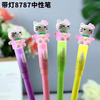 Bút gel cute có đèn ( hộp 12 chiếc)