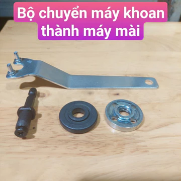 [Tặng đầu mở máy mài ]Bộ Chuyển Máy Khoan Thành Máy Cắt, Máy Cưa, Máy Mài TRỤC 10mm, máy khoan pin, máy chân lục giác