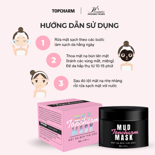 Mặt nạ lột mụn đầu đen toàn mặt TOPCHARM - Mặt nạ lột mụn đầu đen, thanh lọc và dưỡng da mịn màng