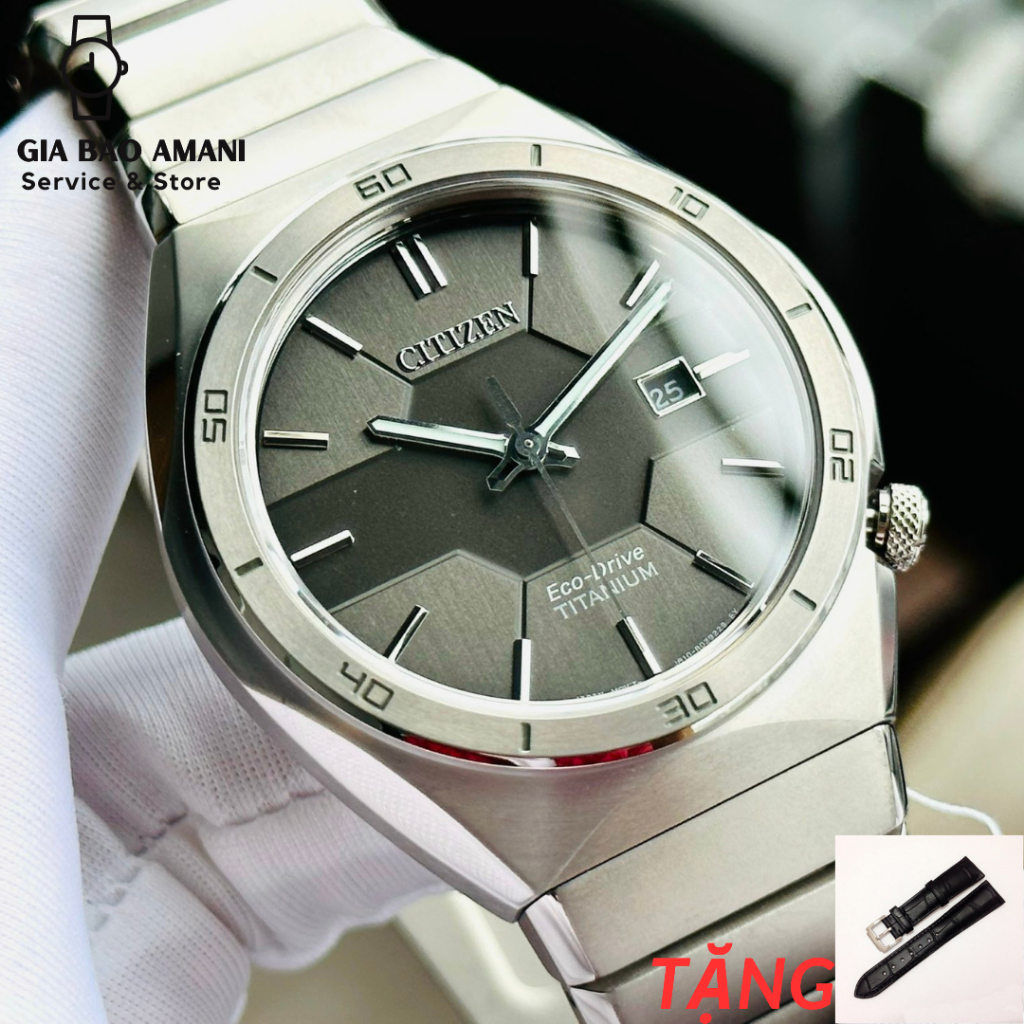 Orologio Citizen - Super Titanio - Eco-Drive 42mm Blu - BM8560-37L