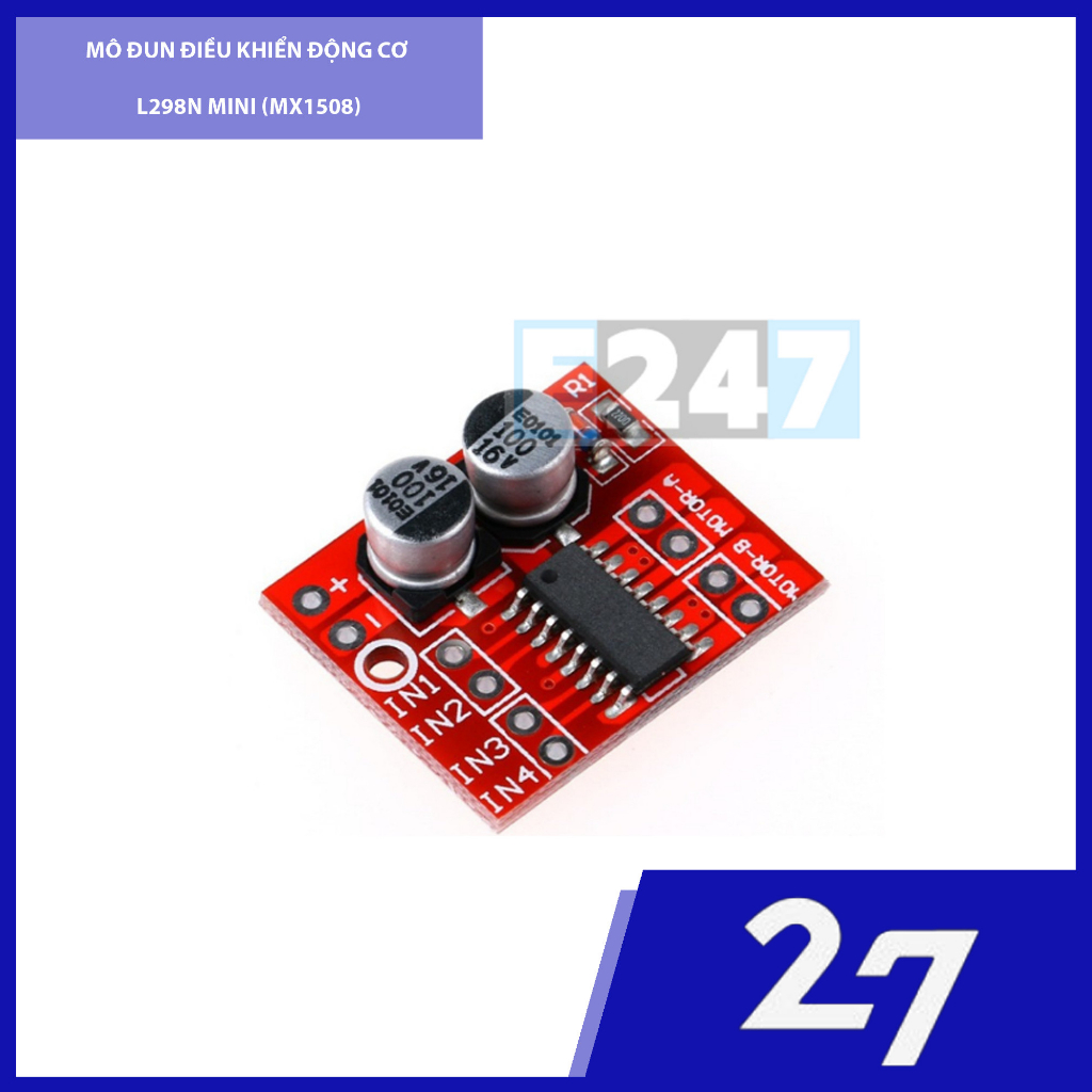 Module Điều Khiển Động Cơ L298N Mini (MX1508) | Shopee Việt Nam