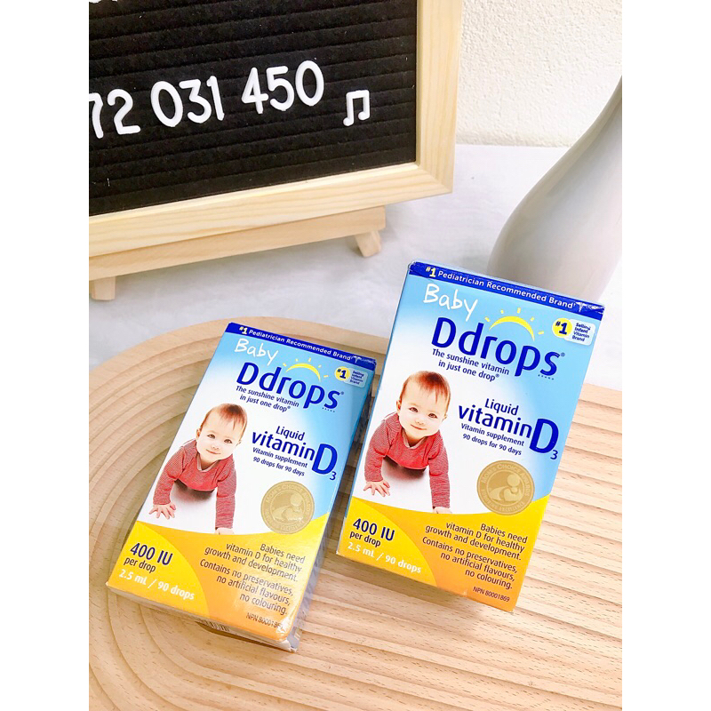 vitamin d3. Ddrops ( bản CANAda ) | Shopee Việt Nam