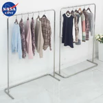 sào treo quần áo Chữ U, sào treo đồ inox,sào treo quần áo shop, sào phơi đồ inox không lo han rỉ kiểu dáng hiện đại — ảnh 4