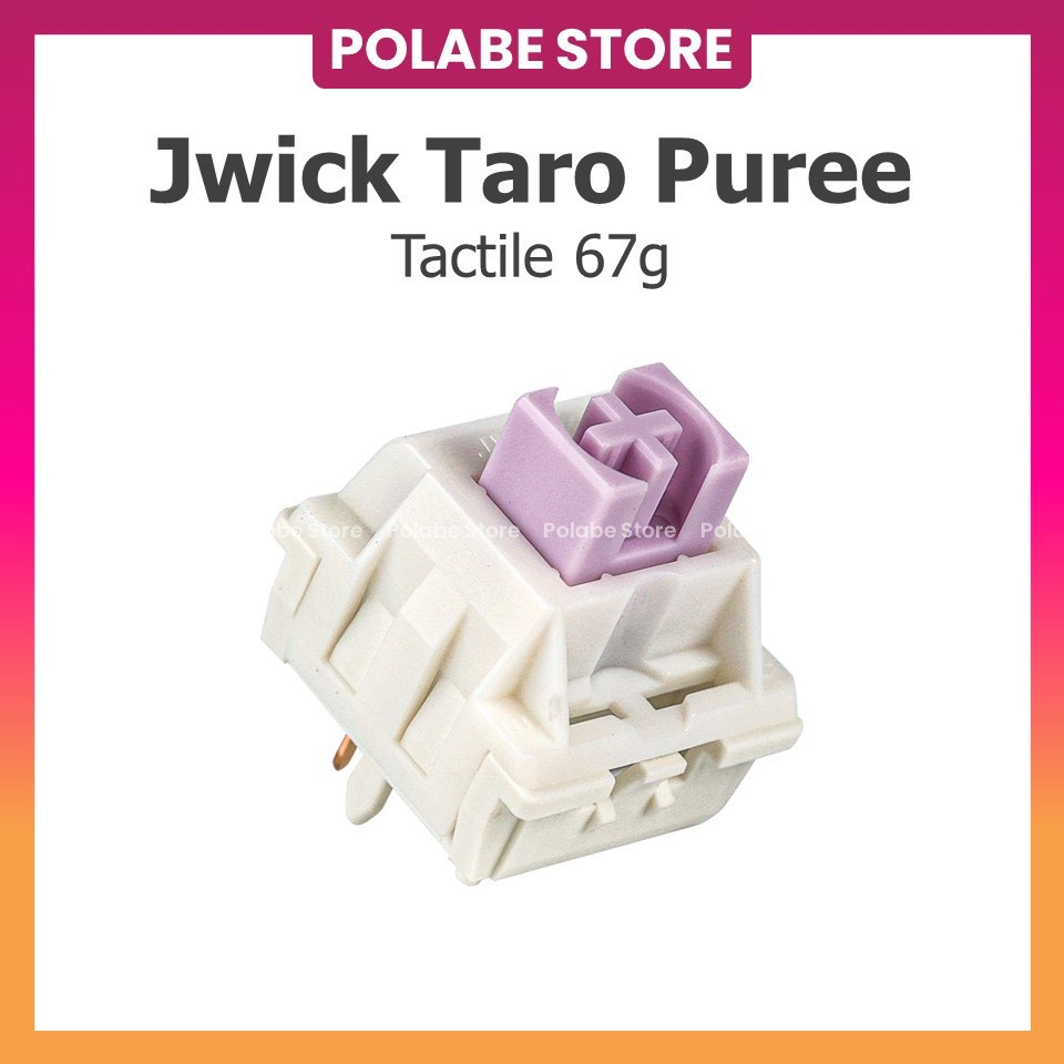 Jwick Full Nylon Black v2 Linear switch bàn phím cơ JWK Sotc V2 switch EV00 Moyu Hades Taro