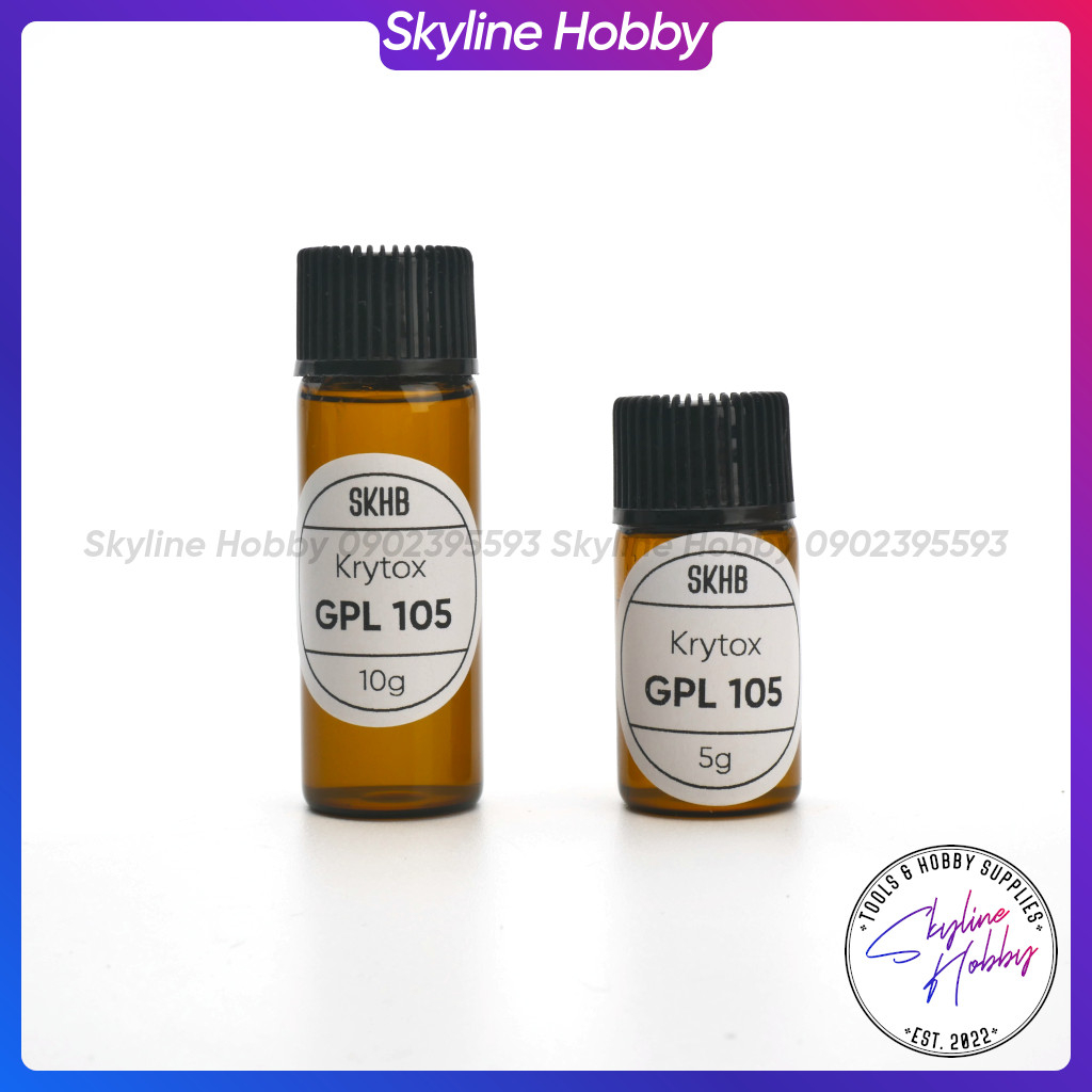 Dầu mỡ Chemours Krytox GPL 205G0, GPL 105, mỡ PTFE lube switch, stab