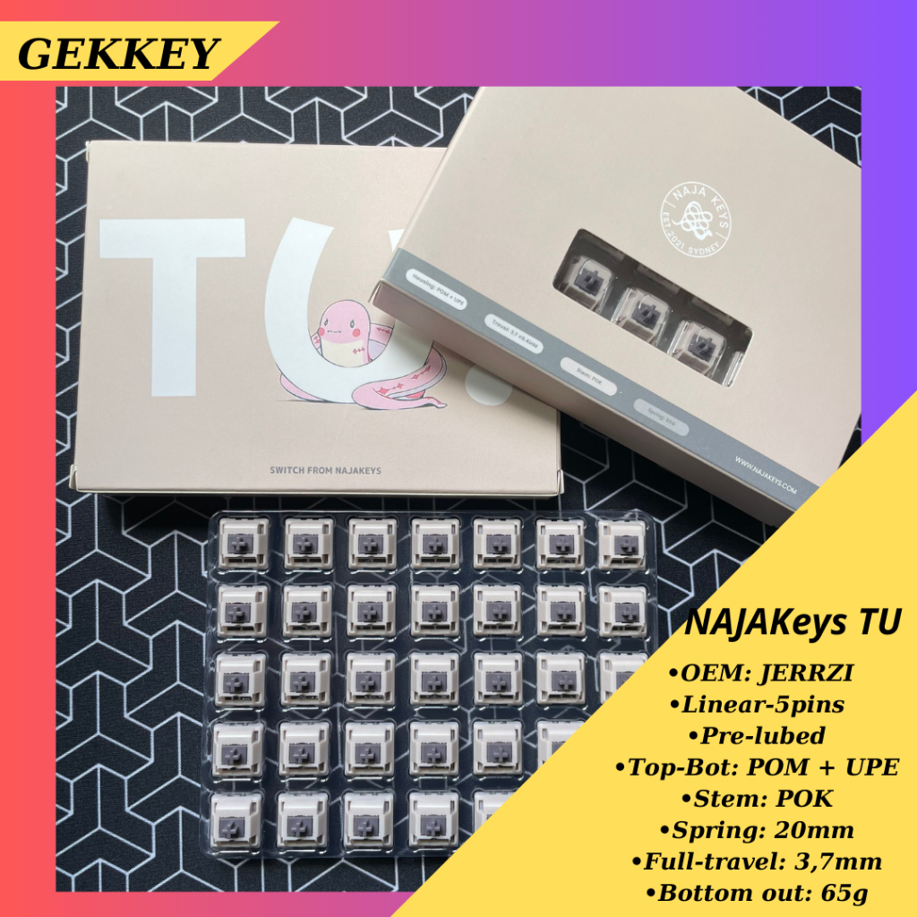 Switch NAJAKeys TU - Công tắc bàn phím cơ. | Shopee Việt Nam