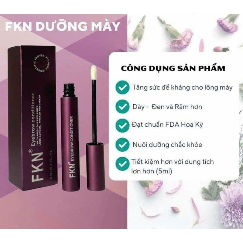 [FREESHIP TOÀN QUỐC] Dưỡng mi mày ngày và đêm Dưỡng Mi Chính Hãng FKN, Serum Dưỡng Mày Combo 3 lọ 2024