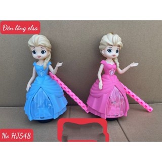 Lồng đèn công chúa elsa và anna rước đèn trung thu cho bé gái có nhạc
