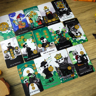 Bộ Bài Diary of Skeleton Tarot (Mystic House Tarot Shop) - Bài Gốc Authentic Chính Hãng 100%