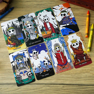 Bộ Bài Diary of Skeleton Tarot (Mystic House Tarot Shop) - Bài Gốc Authentic Chính Hãng 100%