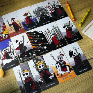 Bộ Bài Diary of Skeleton Tarot (Mystic House Tarot Shop) - Bài Gốc Authentic Chính Hãng 100%