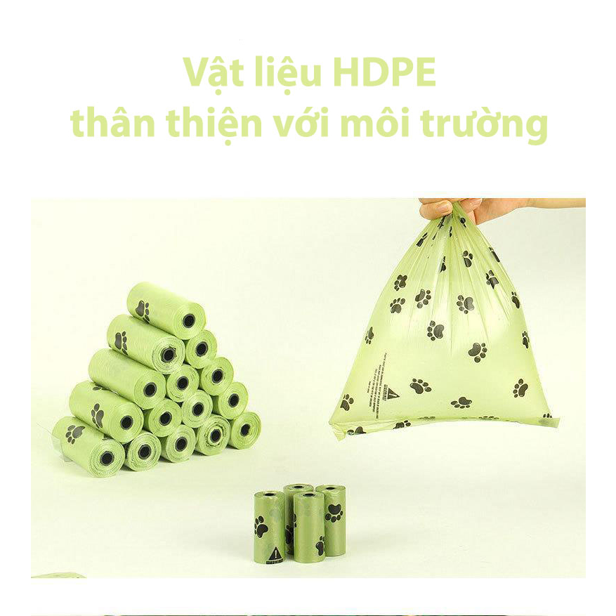 Hộp đựng túi hốt phân chó mèo thông minh KÈM 1 Cuộn | Túi đựng phân chó mèo 31*22cm đa năng