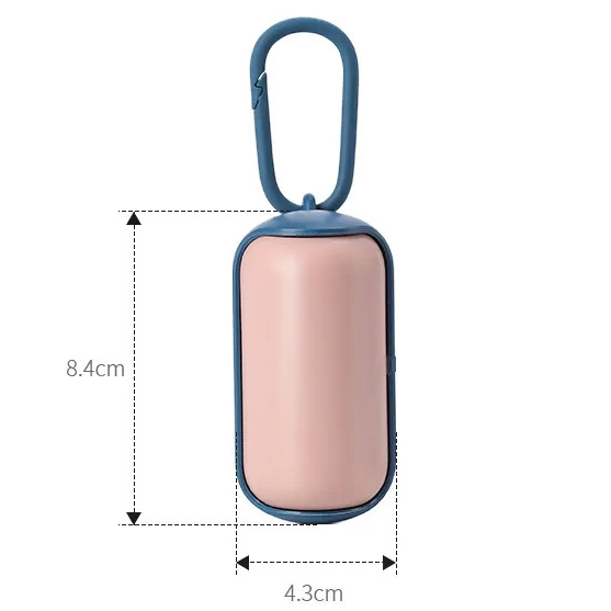 Hộp đựng túi hốt phân chó mèo thông minh KÈM 1 Cuộn | Túi đựng phân chó mèo 31*22cm đa năng