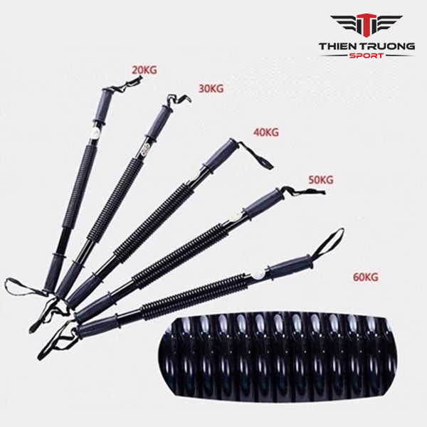 Gậy bẻ cơ tay ngực, gậy bẻ lò xo tập gym lực bẻ 20kg,30kg,40kg,50kg,60kg,80kg,100kg tập luyện hiệu quả tại nhà